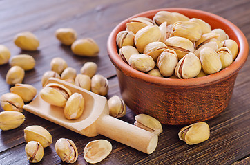 Image showing pistachios