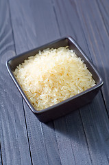 Image showing raw rice