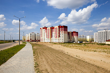 Image showing new construction  . Belarus