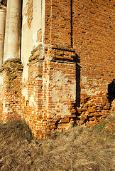 Image showing the ruins   church  