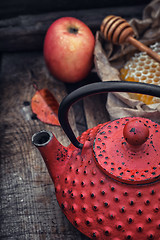 Image showing Still life with honeycombs