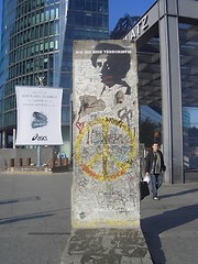 Image showing Remaining piece of the Berlin wall