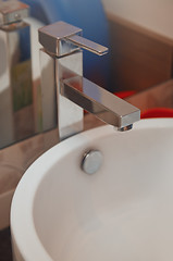 Image showing Sink and water tap