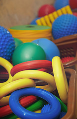 Image showing Rubber toys
