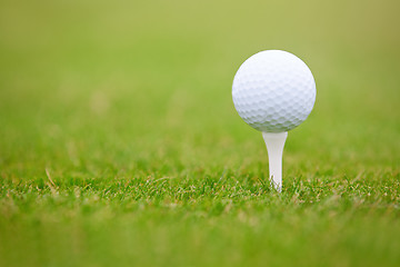 Image showing Golf ball