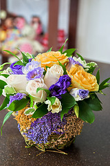 Image showing beautiful wedding bouquet