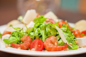 Image showing shrimp vegetable salad