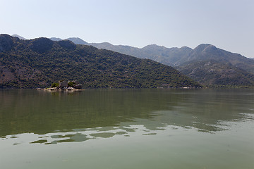 Image showing prison in the Skadar Lake  