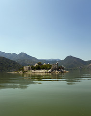 Image showing prison in the Skadar Lake  