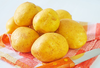 Image showing raw potato