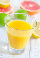 Image showing juice with fruit