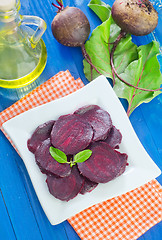 Image showing beet on plate