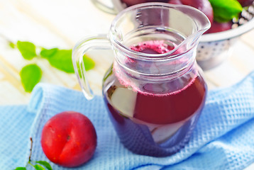 Image showing plum juice