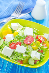 Image showing greek salad