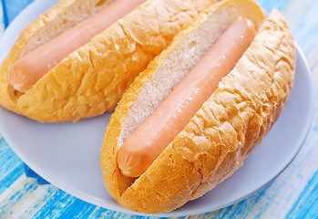 Image showing hot dogs