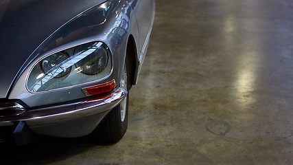 Image showing Detail of classic car. 