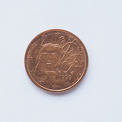 Image showing French 2 cent coin