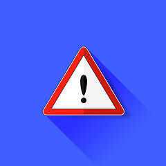 Image showing Exclamation Danger Sign