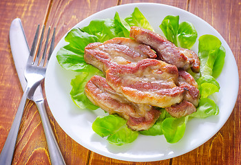 Image showing fried meat