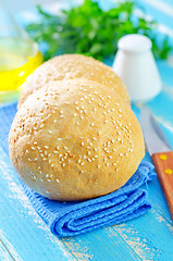 Image showing rolls for burgers