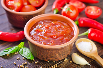 Image showing tomato sauce