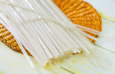 Image showing rice noodles