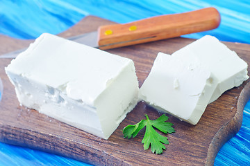 Image showing feta cheese