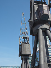 Image showing Crane in London