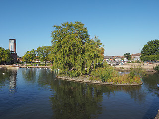 Image showing River Avon in Stratford upon Avon