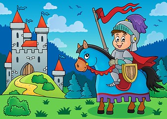 Image showing Knight on horse theme image 3