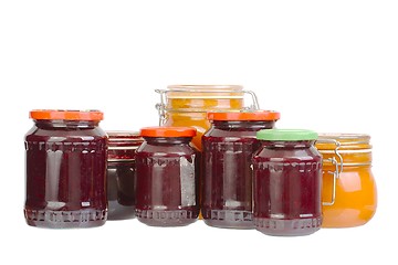 Image showing Jars of Jam