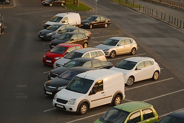 Image showing Cars Parked