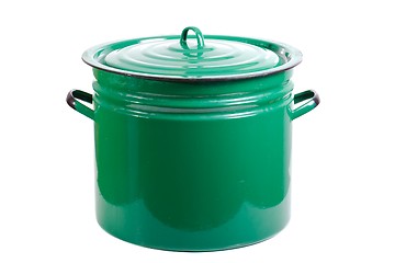 Image showing Big Green Pot