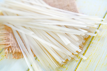 Image showing rice noodles