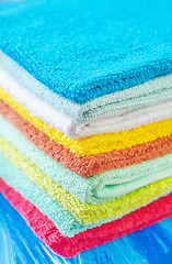 Image showing color towels