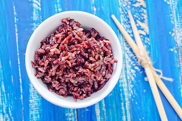 Image showing boiled rice