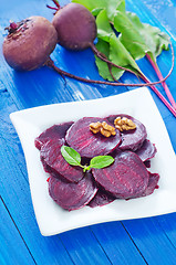 Image showing beet on plate