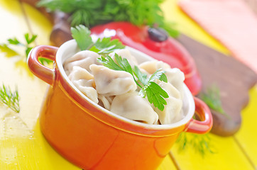 Image showing pelmeni