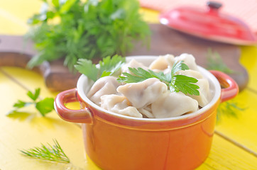 Image showing pelmeni