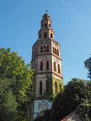 Image showing Moncanino Tower in San Mauro