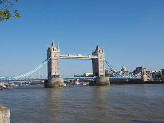 Image showing Tower Bridge in London