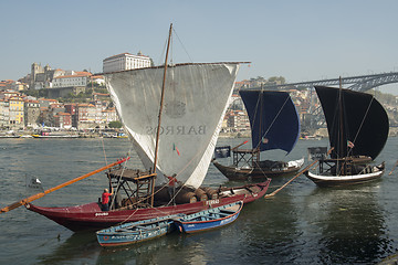 Image showing EUROPE PORTUGAL PORTO RIBEIRA OLD TOWN DOURO RIVER