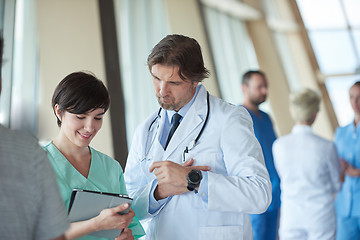 Image showing group of medical staff at hospital