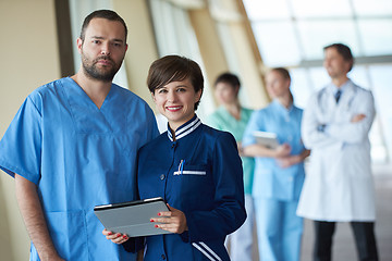 Image showing group of medical staff at hospital