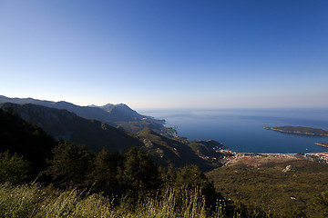 Image showing sea bay . Montenegro