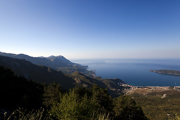 Image showing sea bay . Montenegro