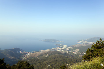 Image showing sea bay . Montenegro