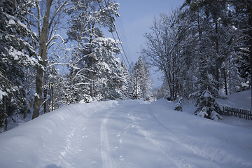 Image showing winter road