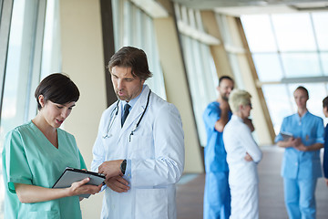 Image showing group of medical staff at hospital