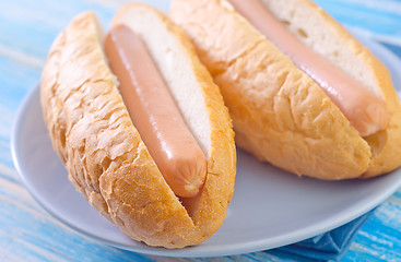 Image showing hot dogs